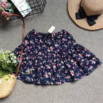 Chân váy hoa thô size đại kèm quần cotton cho bé gái size S-XL